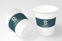 170817国合置业 9盎司1000个：一坨渣 一次性定制纸杯、一次性广告纸杯设计图