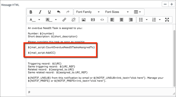 Sample script adds the Assigned to’s manager as a_Assign_02