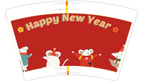 12200115小老鼠图案16盎司1千个：longqiu19921218 一次性定制纸杯、一次性广告纸杯设计图