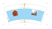 12200105鄢陵县轩轩果园 9盎司1千个：srl1018 一次性定制纸杯、一次性广告纸杯设计图