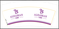 11200717 9盎司特厚1千个：顾小梅1981 一次性定制纸杯、一次性广告纸杯设计图