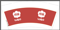 12200814 9盎司1千个：2009lichen0214 一次性定制纸杯、一次性广告纸杯设计图