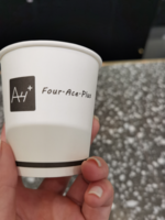 11200806 AY 7盎司5000个：xiaowangguopeter 一次性定制纸杯、一次性广告纸杯设计图