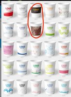 122001020 7盎司1千个：公账 一次性定制纸杯、一次性广告纸杯设计图