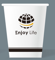 12201108 njoy life 9盎司1千：taobaormb 一次性定制纸杯、一次性广告纸杯设计图
