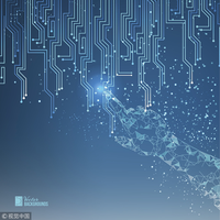 122001105 9盎司特厚1千个（）：hq蓝色梦幻之境 一次性定制纸杯、一次性广告纸杯设计图