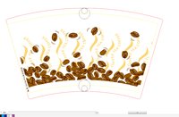 20年11月20日现货杯咖啡杯9.8高 一次性定制纸杯、一次性广告纸杯设计图