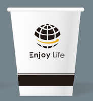 12201108 njoy life 9盎司1千：taobaormb 一次性定制纸杯、一次性广告纸杯设计图