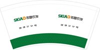 1221012912盎司1千只：清风半夜蝉定 一次性定制纸杯、一次性广告纸杯设计图