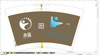 12210424 16盎司1千个：nasun088 一次性定制纸杯、一次性广告纸杯设计图