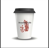 13210402BL9盎司5千只（5千一箱，套编织袋）：lulusfreya520 一次性定制纸杯、一次性广告纸杯设计图