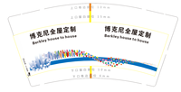 12210609 博克尼全屋定（发几个300克和340克以及12盎司的样品）9盎司1千：萌萌芽2016826 一次性定制纸杯、一次性广告纸杯设计图