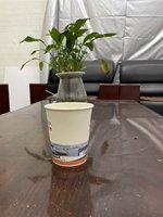 12210902 9盎司加厚1千个：机械0322 一次性定制纸杯、一次性广告纸杯设计图