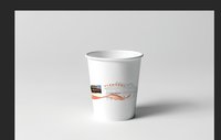 11210913 9盎司：一叶浮萍永无根 一次性定制纸杯、一次性广告纸杯设计图