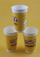 122111019盎司加厚1千只：tb9679277861 一次性定制纸杯、一次性广告纸杯设计图