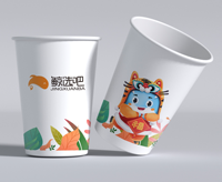 12211210 9盎司：小胡微信潘大枫 一次性定制纸杯、一次性广告纸杯设计图
