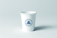 13220213 9盎司1千个：样品 一次性定制纸杯、一次性广告纸杯设计图