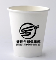 12220227 9盎司1千个：xiaoling19820421 一次性定制纸杯、一次性广告纸杯设计图