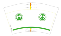 12220312 12盎司1千（配1千白色高盖）：douruaimi01 一次性定制纸杯、一次性广告纸杯设计图