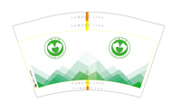 12220312 12盎司1千（配1千白色高盖）：douruaimi01 一次性定制纸杯、一次性广告纸杯设计图