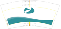 12220817 蓝色logo9盎司1千350克专版：tb083509020 一次性定制纸杯、一次性广告纸杯设计图