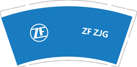 12230310（改）ZF9盎司加厚1千个（打样50个休白杯）加急：zjgrzt（做满版） 一次性定制纸杯、一次性广告纸杯设计图