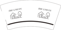 13230309time garden7盎司5千个：tb306433581 一次性定制纸杯、一次性广告纸杯设计图
