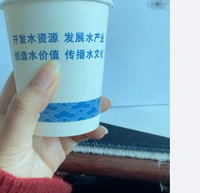 12230313贵州水投9盎司加厚2千：刘戴瑶 一次性定制纸杯、一次性广告纸杯设计图