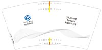 （印500修白杯）3141011 中科慧灵 9盎司1000个：241011-353087066460969 一次性定制纸杯、一次性广告纸杯设计图