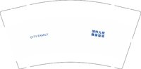 12241124城市人家 9盎司加厚1万个（开收据1060元随货发）：安缠花 一次性定制纸杯、一次性广告纸杯设计图