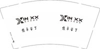 12241120英克斯酒吧9盎司5千个：tb850421076085 一次性定制纸杯、一次性广告纸杯设计图