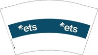 12241126ets（换）12盎司1千：slp7231 一次性定制纸杯、一次性广告纸杯设计图