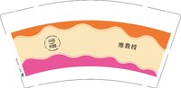11241126（中维科膳）维教授9盎司加厚1千个加急：智障bb 一次性定制纸杯、一次性广告纸杯设计图