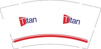 12241125titan9盎司1千：我是一个活泼的小可爱丫 一次性定制纸杯、一次性广告纸杯设计图