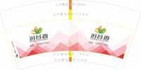 3141014 汾谷香 7盎司1000个：241014-114955415073799 一次性定制纸杯、一次性广告纸杯设计图