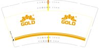 12241122 9盎司加厚3千加急：刘晓小骁 一次性定制纸杯、一次性广告纸杯设计图