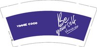 12241201（紫色） VINNIE CoCo9盎司1千个（印刷注意点 是紫色哦）：tb529406632 一次性定制纸杯、一次性广告纸杯设计图