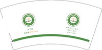 （印500修白杯）3141120 付村小学 7盎司1000个：241120-496967412144053 一次性定制纸杯、一次性广告纸杯设计图