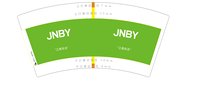 12241203 jnby 7盎司1千：一帆风顺20090 一次性定制纸杯、一次性广告纸杯设计图