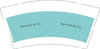 11241127TIFFANY&CO.9盎司1千：君言长歌怀采薇 一次性定制纸杯、一次性广告纸杯设计图