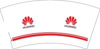 12241125华为 7盎司5千只：裕发祥 一次性定制纸杯、一次性广告纸杯设计图