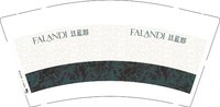 13241130 （改）珐蓝邸9盎司1000个：笨蛋小泥鳅 一次性定制纸杯、一次性广告纸杯设计图