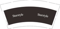 12241120 Starstyle9盎司1千：回忆狠美hc 一次性定制纸杯、一次性广告纸杯设计图