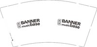 12241128MusiC9盎司1千专版350克：bannerhx 一次性定制纸杯、一次性广告纸杯设计图