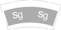 13241205sg9盎司1千个（1000个黑高盖）：何莹19890925 一次性定制纸杯、一次性广告纸杯设计图