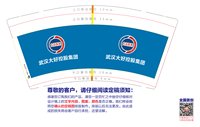 12241121武汉大好控股集团9盎司加厚1千个：是你呀ii523（愿岁月安好呀） 一次性定制纸杯、一次性广告纸杯设计图