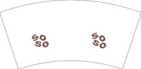 122241130soso7盎司1千个：kim589 一次性定制纸杯、一次性广告纸杯设计图