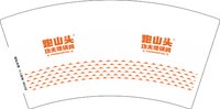 3141205 跑山头功夫地锅鸡 7盎司1000个：241205-557596044883644 一次性定制纸杯、一次性广告纸杯设计图