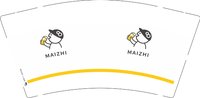 3141123 MAIZHI 9盎司1000个：241123-373754457690423 一次性定制纸杯、一次性广告纸杯设计图