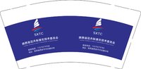 16241122陕西省花卉标准化技术委员会9盎司1千个：卉农鲜花 一次性定制纸杯、一次性广告纸杯设计图